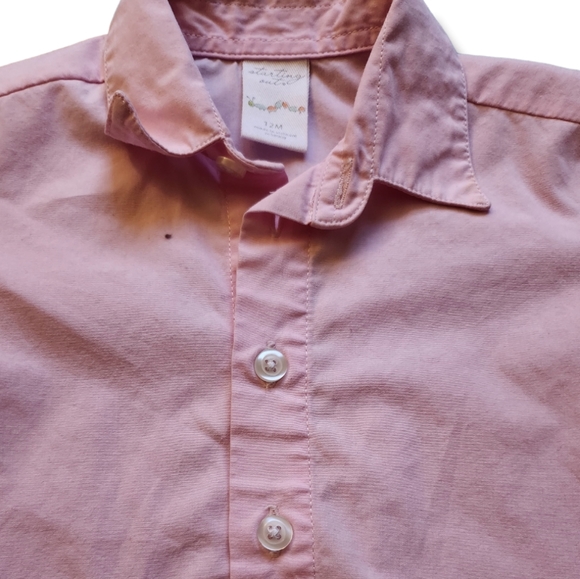 Infant Long Sleeve Button-down - Picture 2 of 3